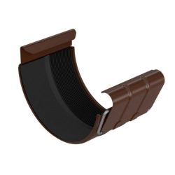 BRYZA STAL Złączka rynnowa 125 mm - BRĄZ